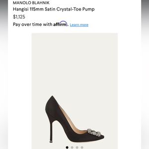 Manolo Blahnik Hangisi 115m